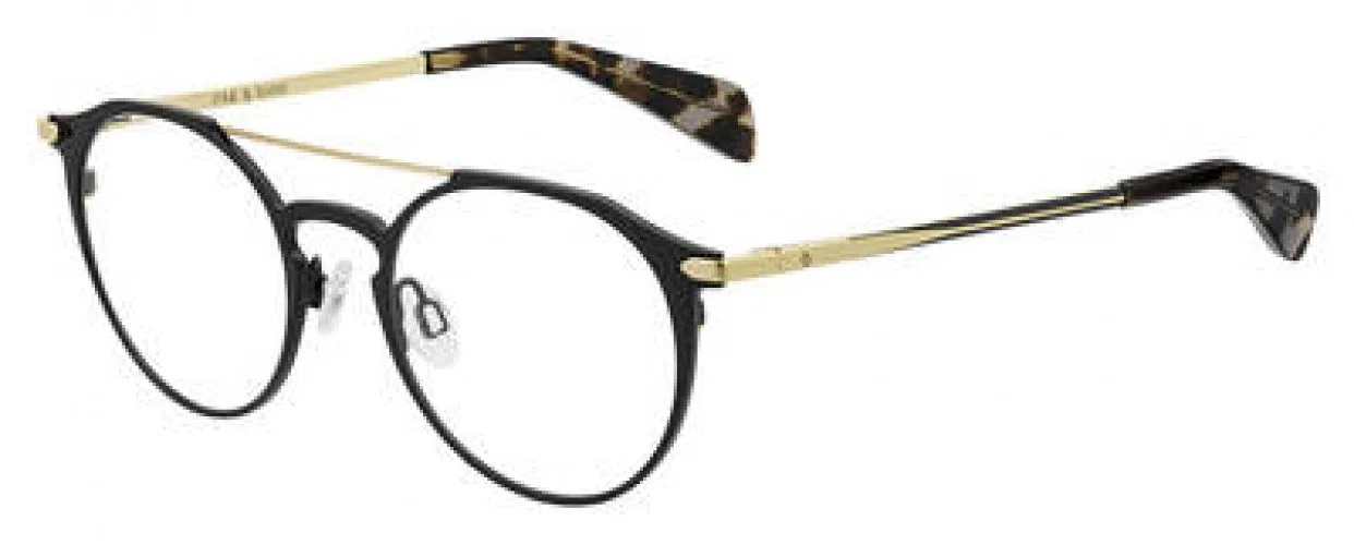 Rag & Bone 7013 Eyeglasses - Matte Black - view 2